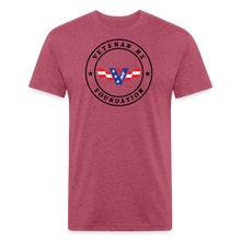 Load image into Gallery viewer, Fitted Cotton/Poly T-Shirt by Next Level - heather burgundy