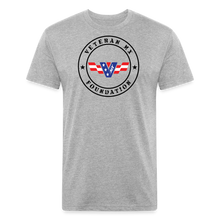 Load image into Gallery viewer, Fitted Cotton/Poly T-Shirt by Next Level - heather gray