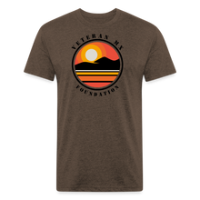 Load image into Gallery viewer, Fitted Cotton/Poly T-Shirt by Next Level - heather espresso