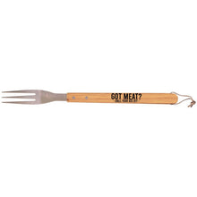 Load image into Gallery viewer, Barbecue Fork 16 1/4" Bamboo