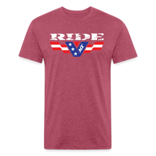 Load image into Gallery viewer, Ride - heather burgundy