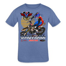 Load image into Gallery viewer, Kids' Tri-Blend T-Shirt - heather blue