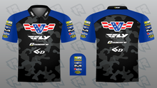 Load image into Gallery viewer, Veteran MX 3 button Pit Shirt