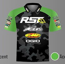 Load image into Gallery viewer, Veteran MX 3 button Pit Shirt