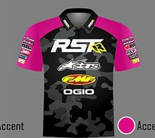 Load image into Gallery viewer, Veteran MX 3 button Pit Shirt