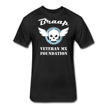 Load image into Gallery viewer, Fitted Cotton/Poly T-Shirt by Next Level - black