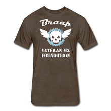 Load image into Gallery viewer, Fitted Cotton/Poly T-Shirt by Next Level - heather espresso