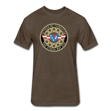 Load image into Gallery viewer, Fitted Cotton/Poly T-Shirt by Next Level - heather espresso