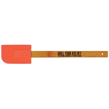 Load image into Gallery viewer, Silicone Spatula with Bamboo Handle 11 3/4&quot;
