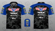 Load image into Gallery viewer, Veteran MX 3 button Pit Shirt
