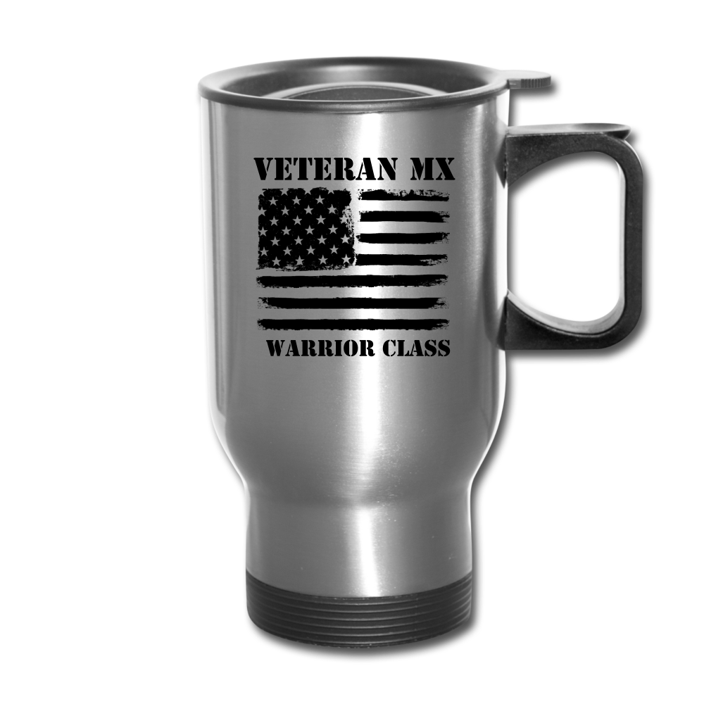 Veteran MX Travel Mug - silver