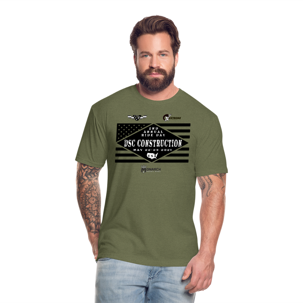Ride Day T-Shirt - heather military green