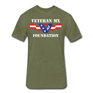 Retro VetMx T-Shirt - heather military green